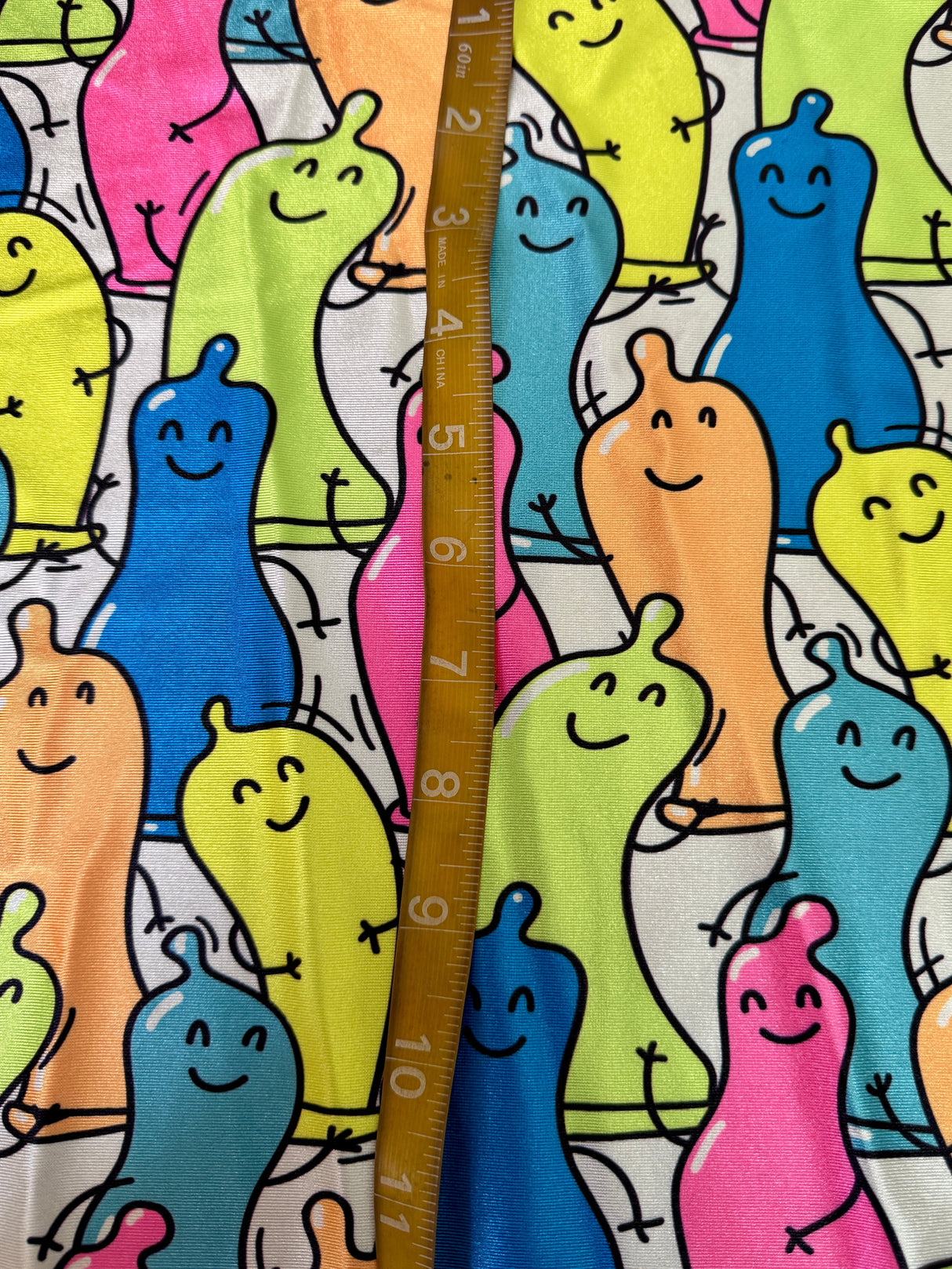 Printed Nylon Spandex Multicolor