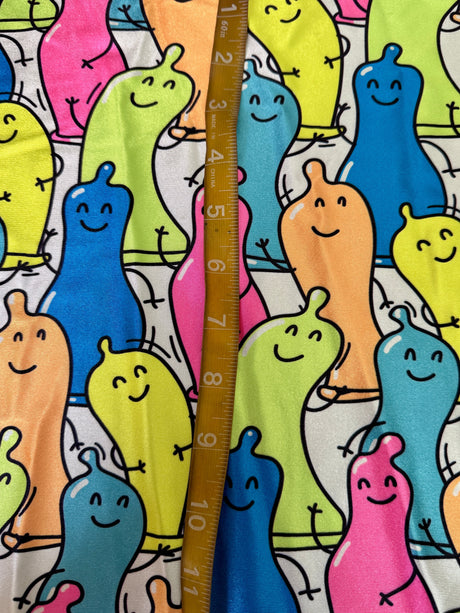 Printed Nylon Spandex Multicolor