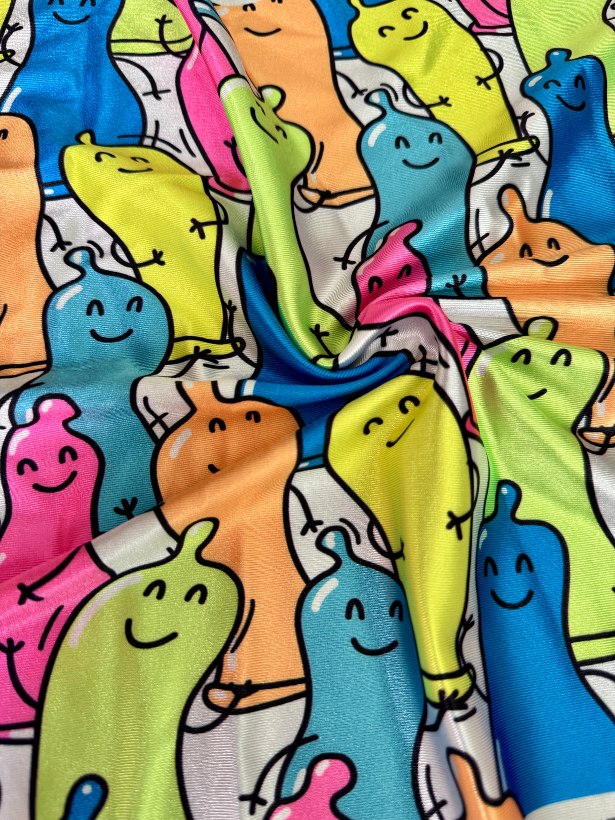 Printed Nylon Spandex Multicolor