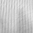 Striped Rabbit Soft Plush Short Pile Faux Fur Fabric - White Black Striped, 60" Width, 0.5" Pile, 1.5" Stripe, 450 GSM (1 Yard)