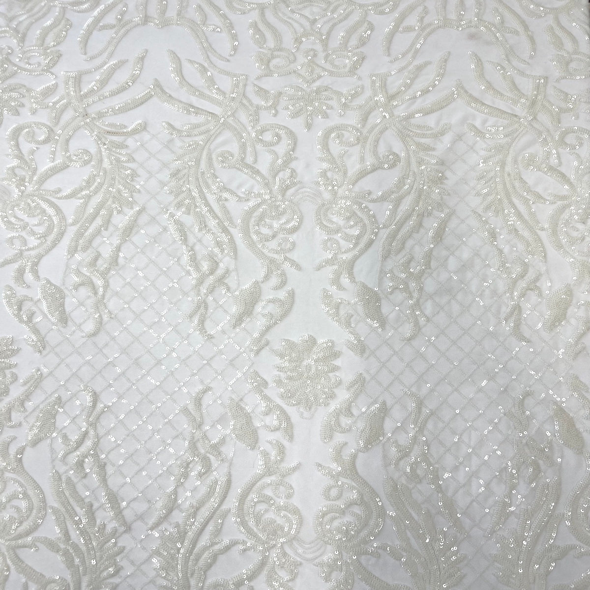 Stretch Sequins Fabric Luna Sequin Mesh