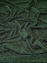 Stretch Glitter Lurex Jersey Hunter Green