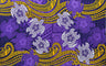 Turtles Traditional Tattoo Polyester Fabric - Floating Turtles, 72" L x 45" W (1 Sarong)