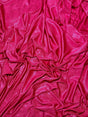 Shiny Foiled Jersey Knit Hot Pink