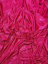 Shiny Foiled Jersey Knit Hot Pink