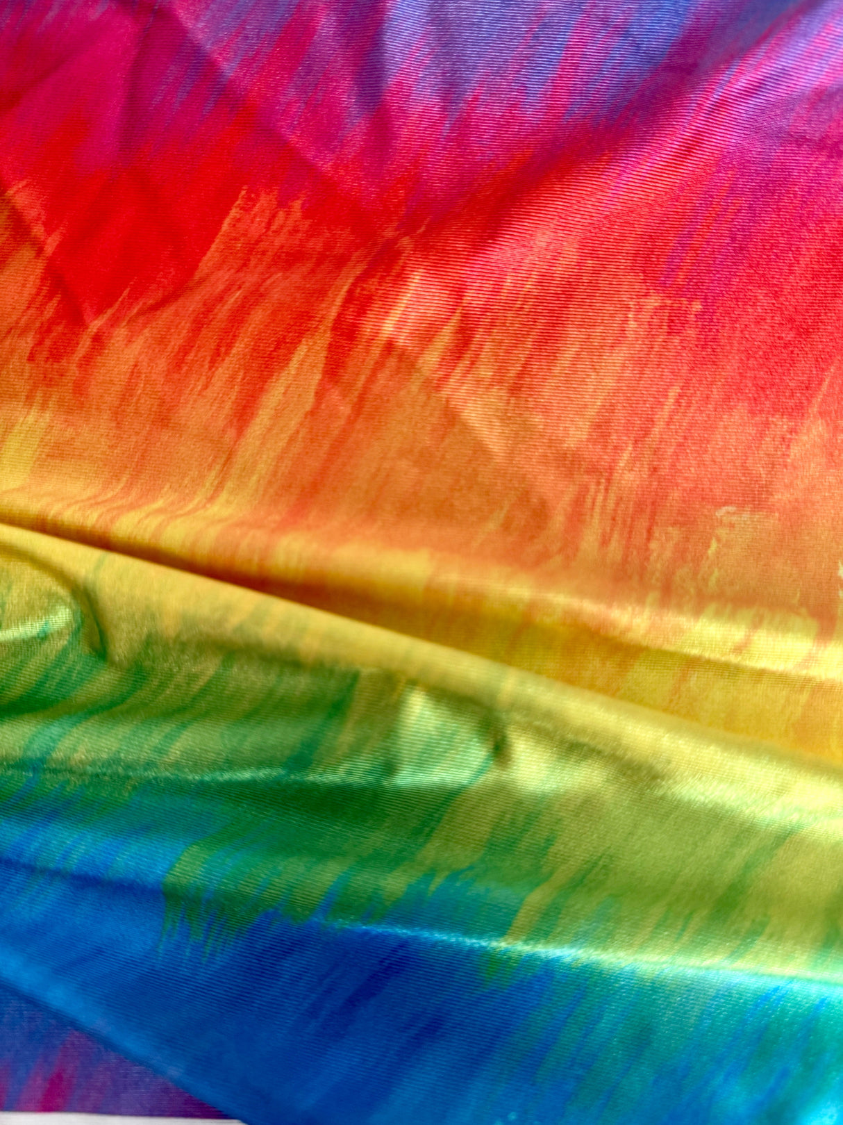 Rainbow Gradient Nylon Spandex