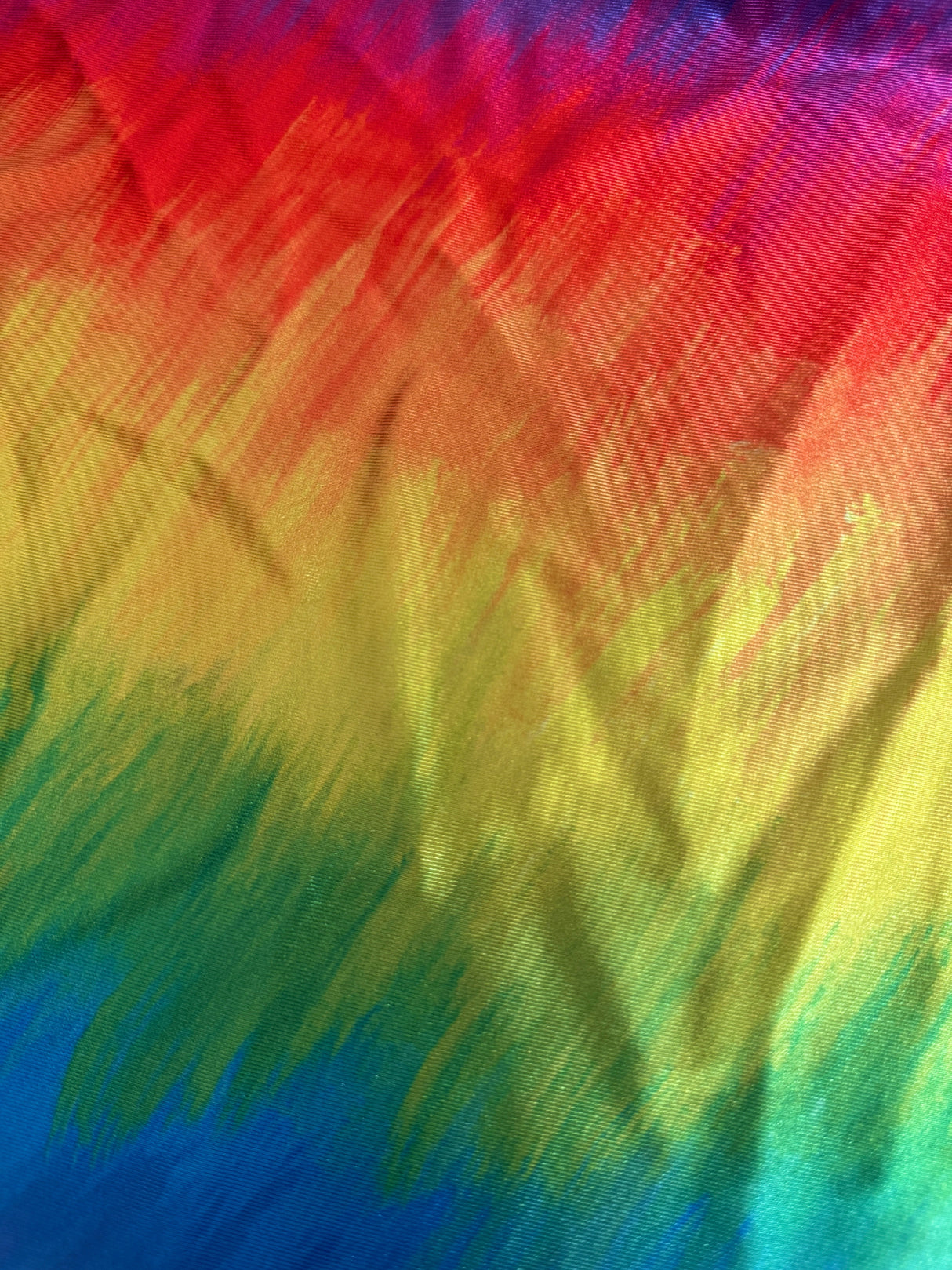 Rainbow Gradient Nylon Spandex