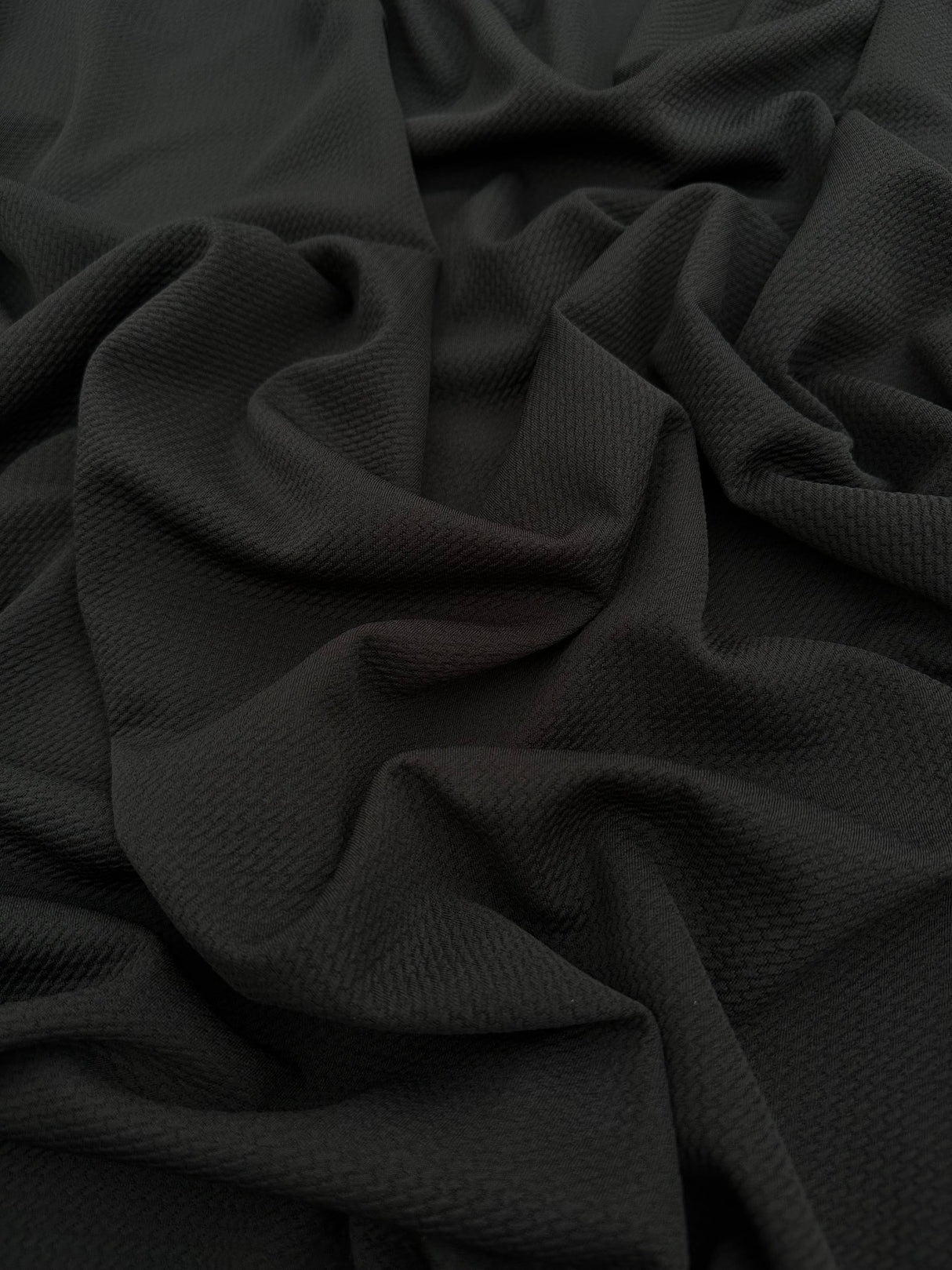 Black Liverpool 4-Way Stretch Knit