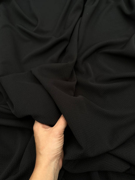 Black Liverpool 4-Way Stretch Knit