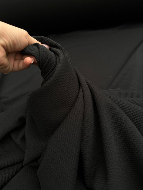 Black Liverpool 4-Way Stretch Knit