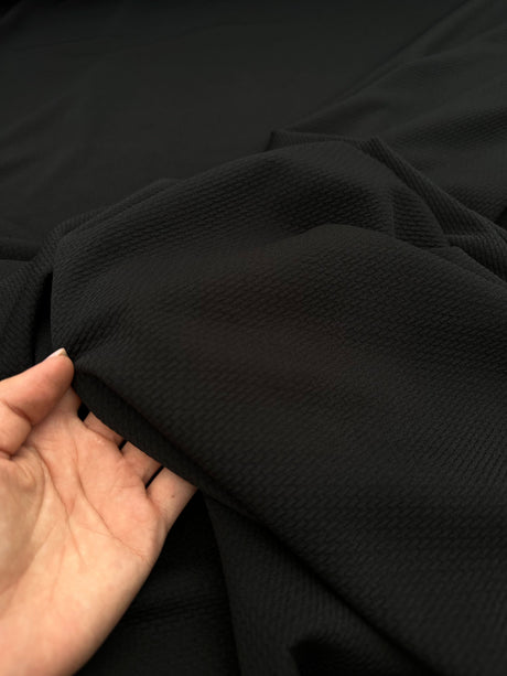 Black Liverpool 4-Way Stretch Knit