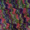 Polyester Spandex Water Canon Hologram Fabric