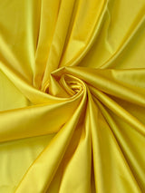 Yellow Stretch Crepe Back Satin