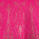 Stretch Sequins Fabric Selena Wave