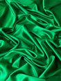 Stretch Crepe Back Satin Emerald Green