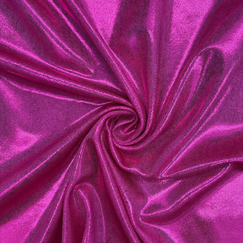 Pink Mystique Spandex Fabric - Pink Metallic, 4-Way Stretch, 36" X 60" (1 Yard)