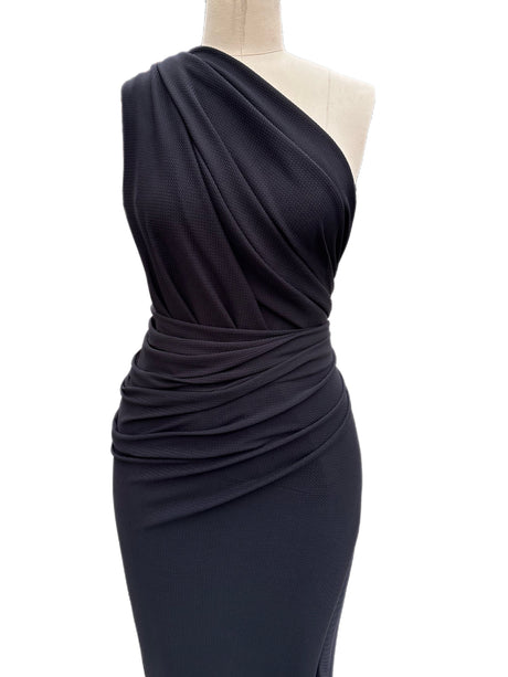 Black Liverpool 4-Way Stretch Knit