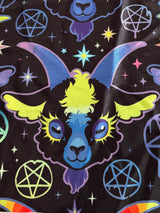 Printed Nylon Spandex Neon Mystic Goat