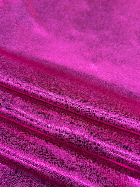 Pink Mystique Spandex Fabric - Pink Metallic, 4-Way Stretch, 36" X 60" (1 Yard)