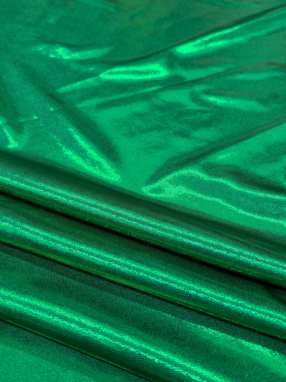 Mystique Spandex Fabric - Green, 4-Way Stretch, 36" Width (1 Yard)
