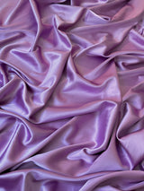 Lavender Stretch Crepe Back Satin