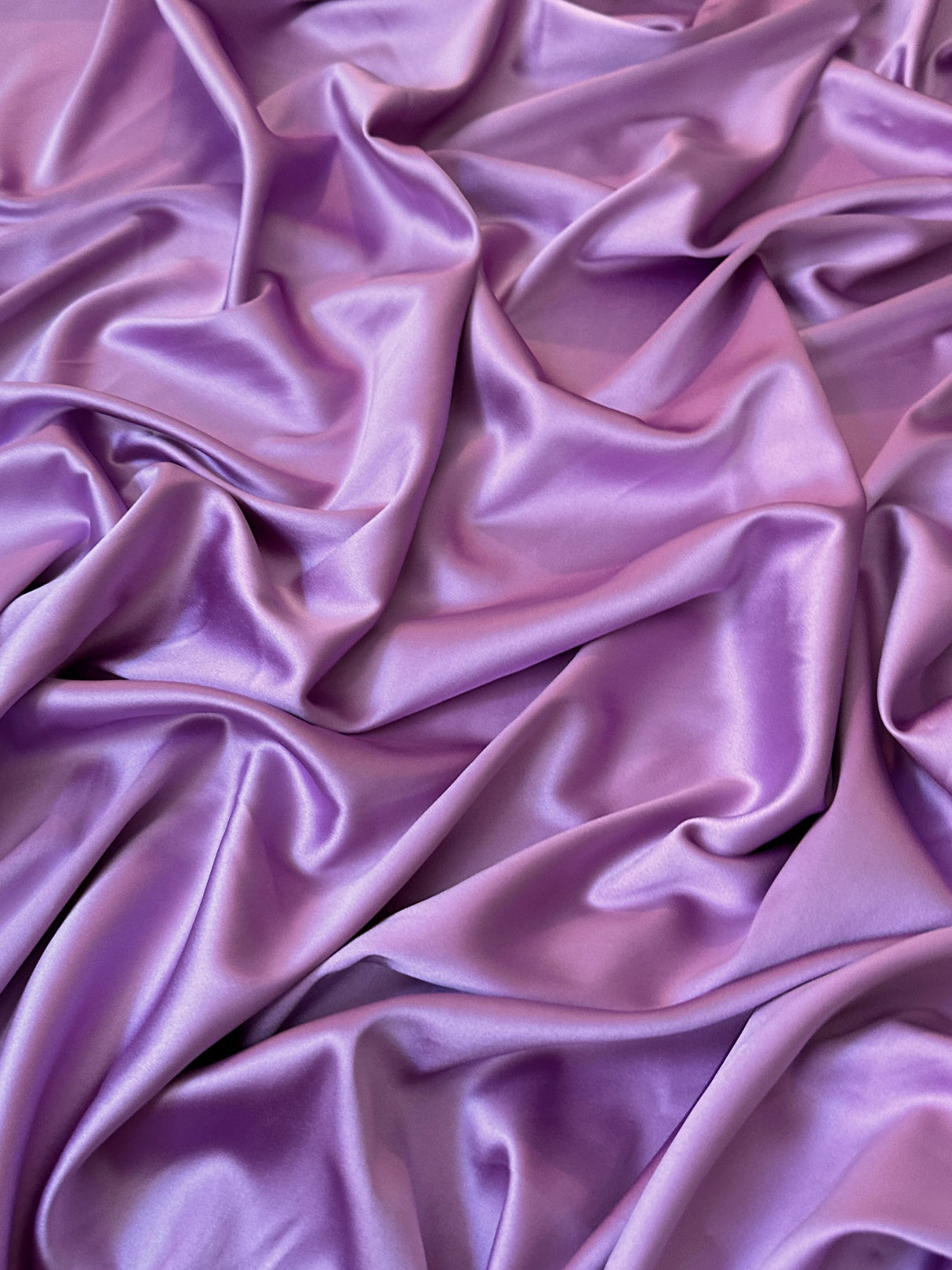 Lavender Stretch Crepe Back Satin
