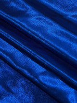 Blue Mystique Spandex Fabric - Blue Metallic Holographic, 60" Width (1 Yard)