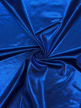 Blue Mystique Spandex Fabric - Blue Metallic Holographic, 60" Width (1 Yard)