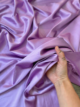 Lavender Stretch Crepe Back Satin