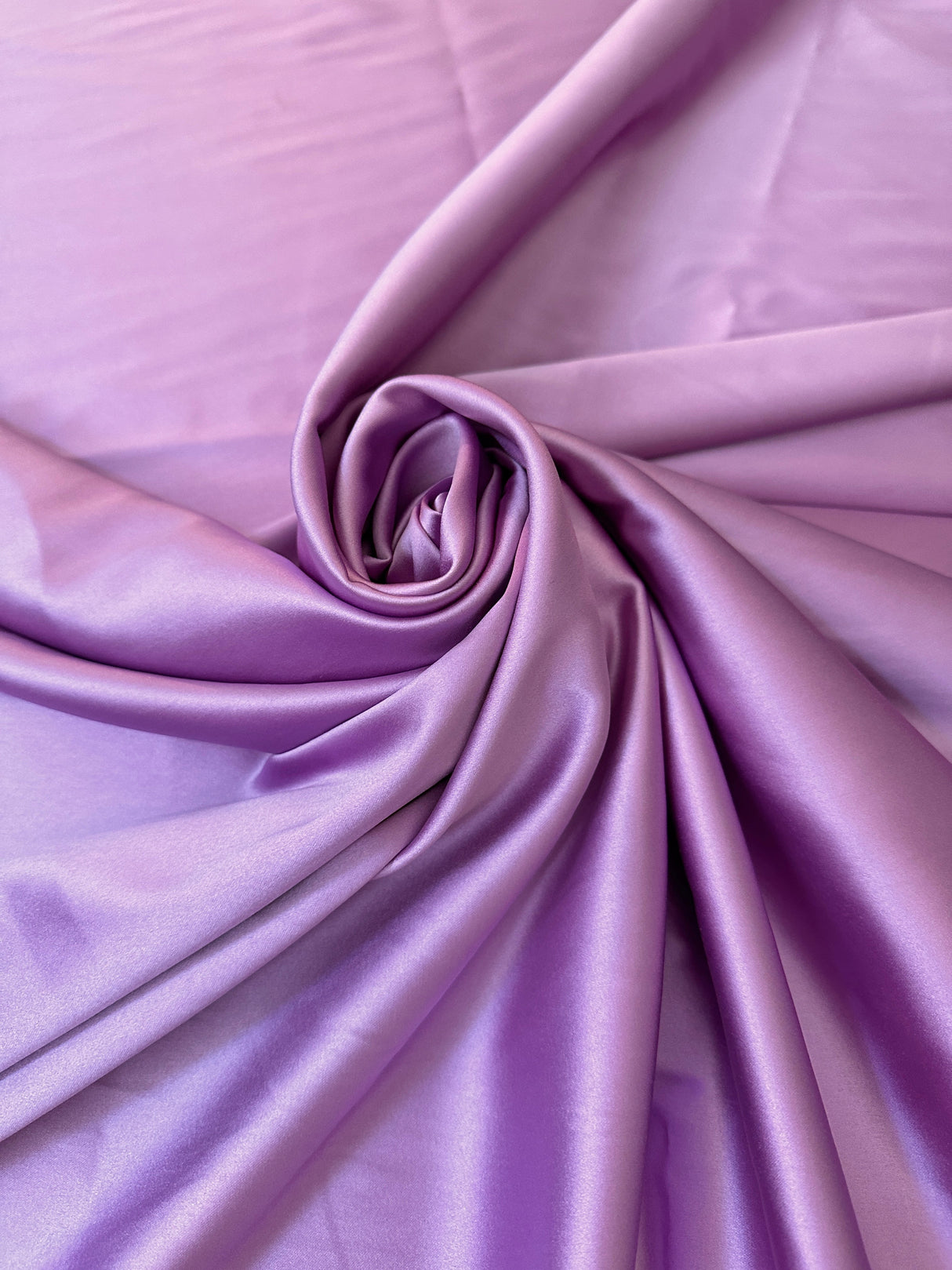 Lavender Stretch Crepe Back Satin