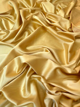 Stretch Crepe Back Satin Golden Yellow