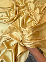 Stretch Crepe Back Satin Golden Yellow
