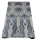 Stretch Sequins Fabric with Mesh Backing