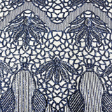 Stretch Sequins Fabric with Mesh Backing