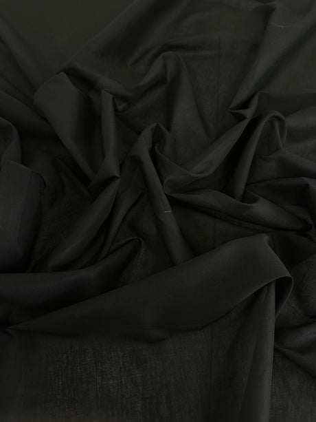 Black Cotton Lawn
