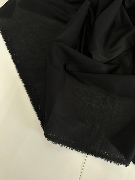 Black Cotton Lawn