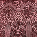 Bella Bee Stretch Sequins Nylon Spandex Mesh Fabric - Sequins, 60" Width, 4-Way Stretch (1 Yard)