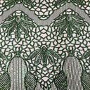 Bella Bee Stretch Sequins Nylon Spandex Mesh Fabric - Sequins, 60" Width, 4-Way Stretch (1 Yard)