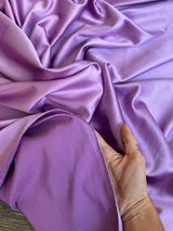 Lavender Stretch Crepe Back Satin