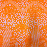 Stretch Sequins Fabric with Mesh Backing