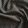 Power Mesh Nylon Spandex Glitter Fabric Black Silver 60"