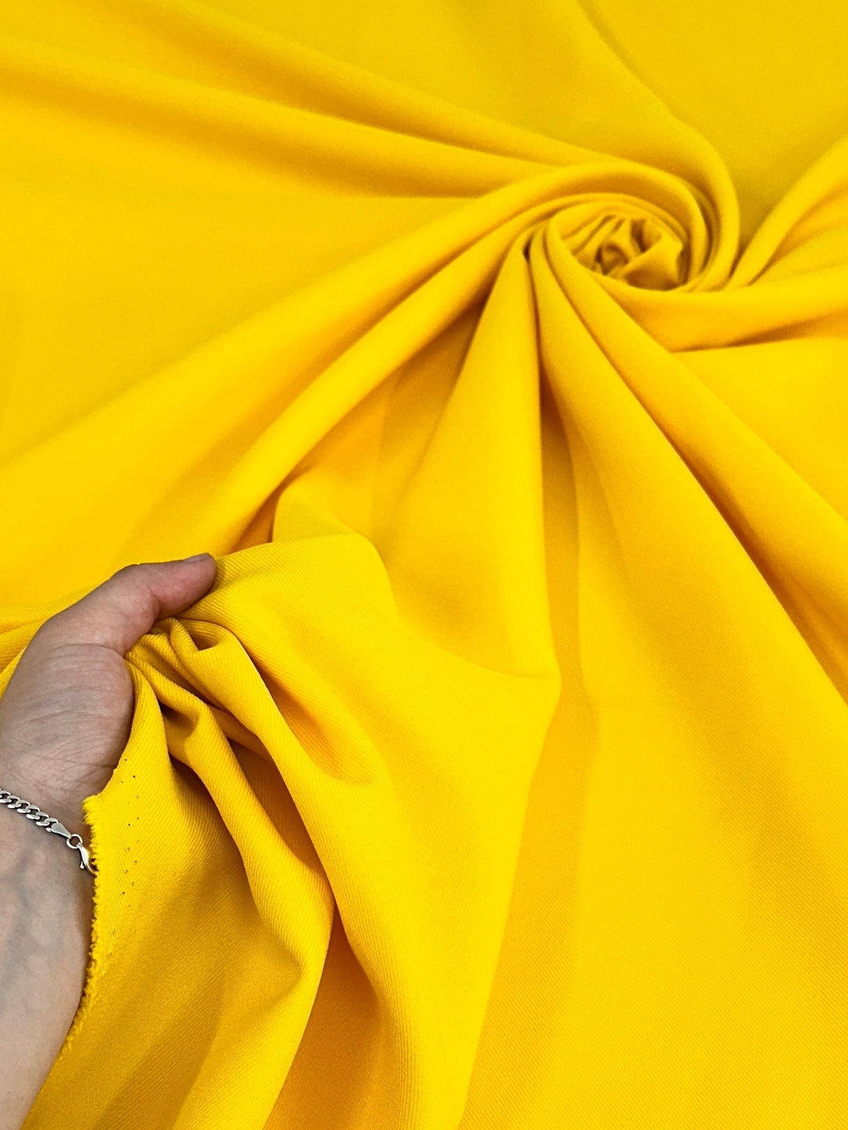 Yellow Gabardine Twill