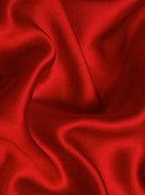 Red Duchesse Satin