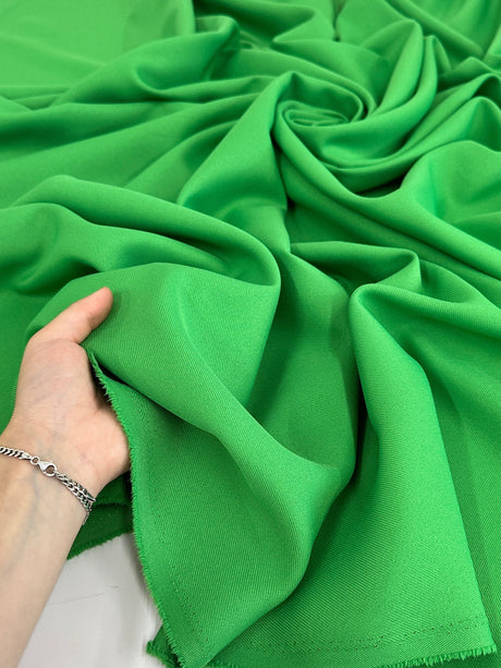 Apple Green Gabardine