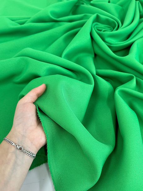 Apple Green Gabardine