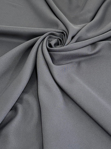 Gabardine Twill Dark Silver