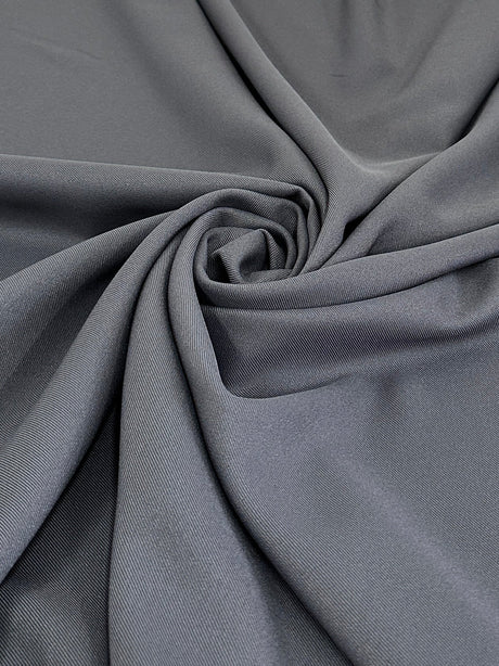 Gabardine Twill Dark Silver