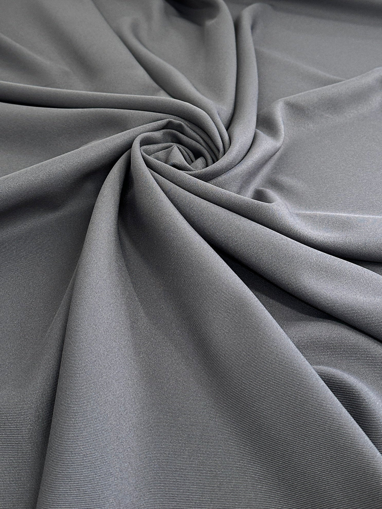 Gabardine Twill Dark Silver