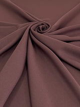 Chocolate Brown Gabardine
