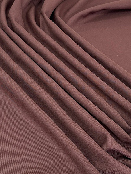 Chocolate Brown Gabardine